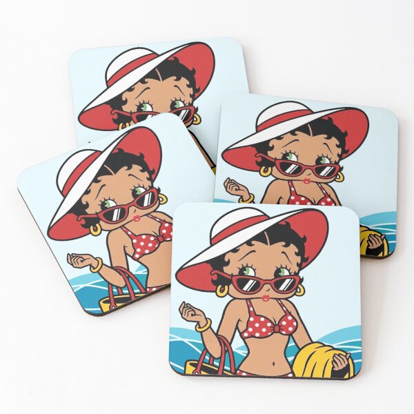 Item preview, Betty Boops Retro Summer (With Waves) designed and sold by LyssasMindArt.