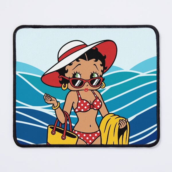 Item preview, Betty Boops Retro Summer (With Waves) designed and sold by LyssasMindArt.
