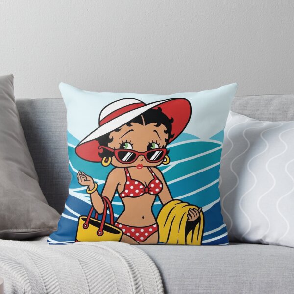 Item preview, Betty Boops Retro Summer (With Waves) designed and sold by LyssasMindArt.