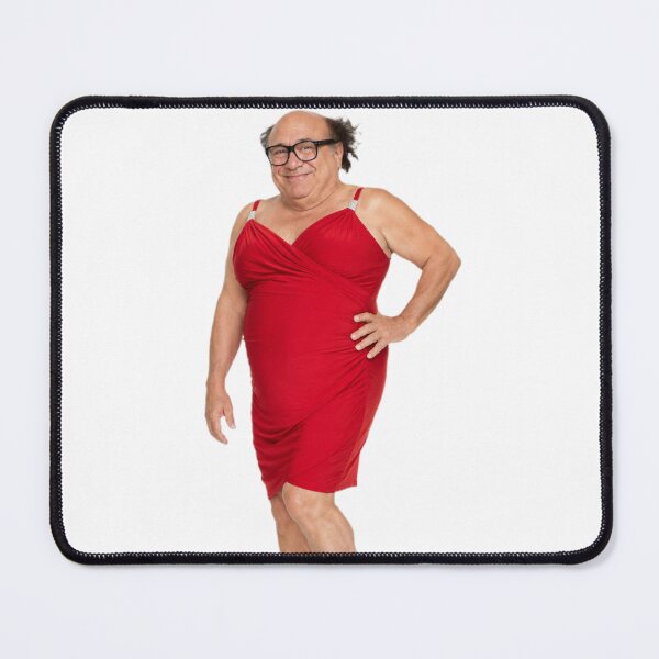 Item preview, Danny devito red cocktail dress Funny prank meme gift weird birthday designed and sold by CheeseBlueprint.