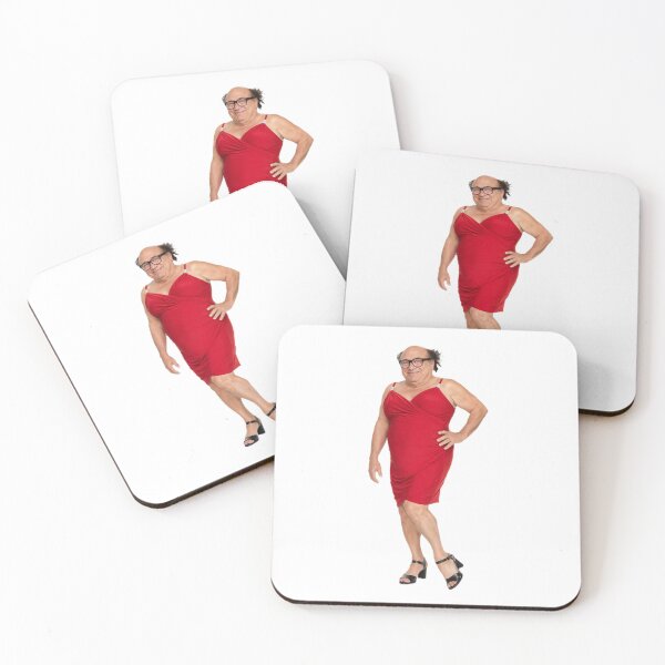 Item preview, Danny devito red cocktail dress Funny prank meme gift weird birthday designed and sold by CheeseBlueprint.