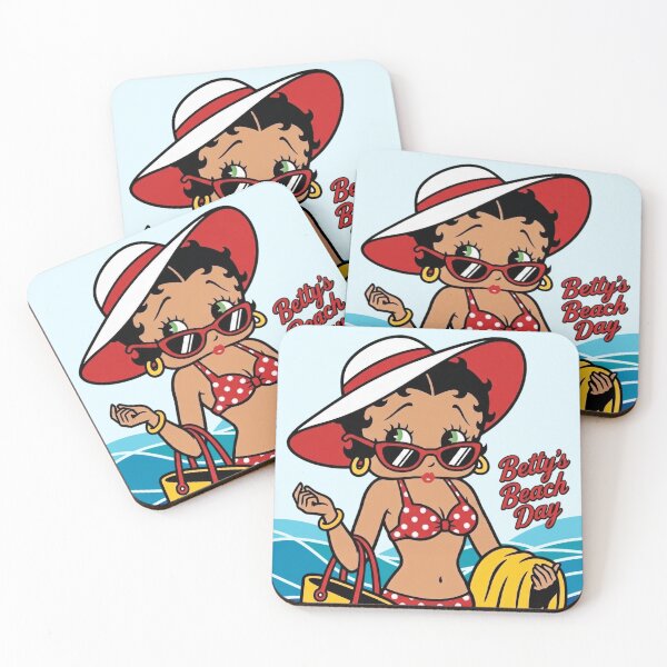 Item preview, Betty Boops Retro Summer (With Waves) designed and sold by LyssasMindArt.