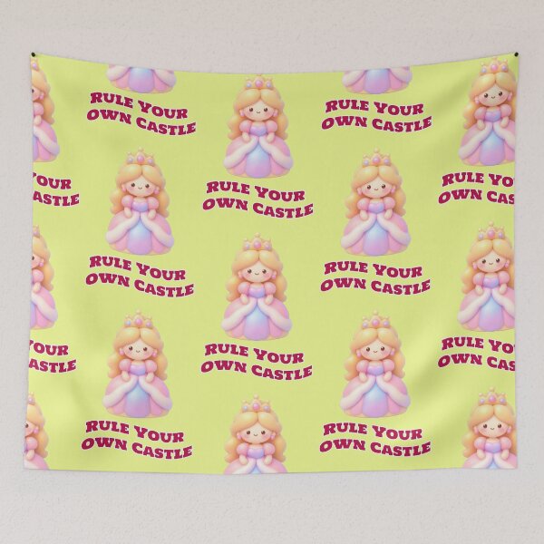 Artikelvorschau, Rule Your Own Castle Prinzessin Spruch entworfen und verkauft von Mauswohn.