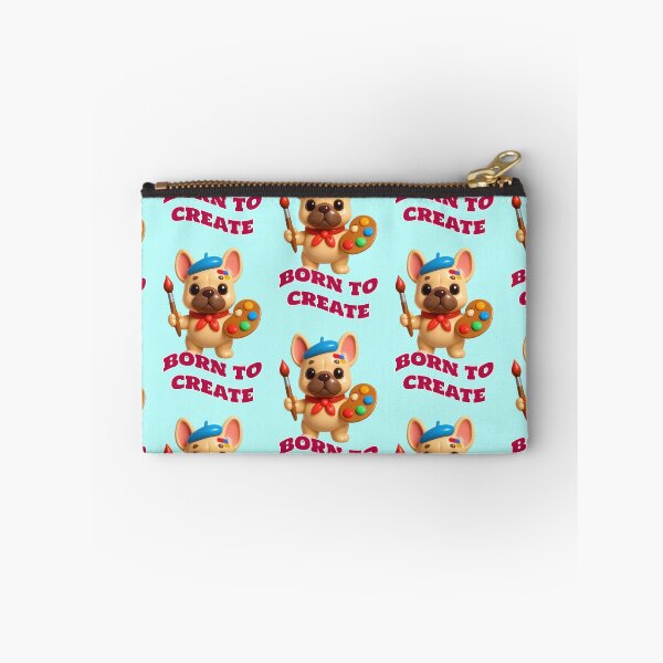Item preview, Born To Create Artist Dog Quote designed and sold by Mauswohn.