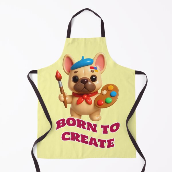 Item preview, Born To Create Artist Dog Quote designed and sold by Mauswohn.