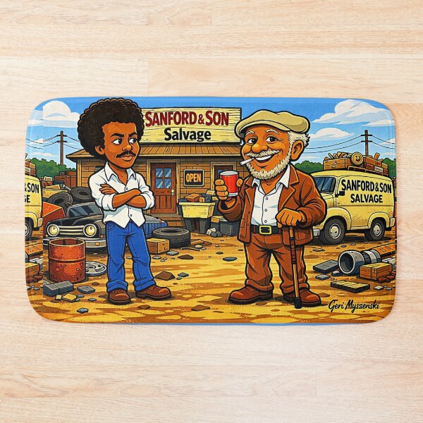 Item preview, Redd Foxx and Demond Wilson Sanford and Son  January 14, 1972, to March 25, 1977  designed and sold by The Art Queen Of Michigan .