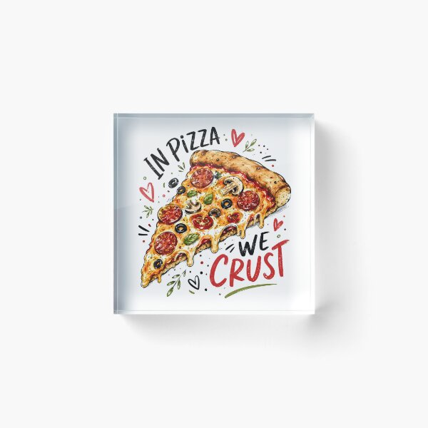 Item preview, My Pizza, My Crust designed and sold by trendspatterns.