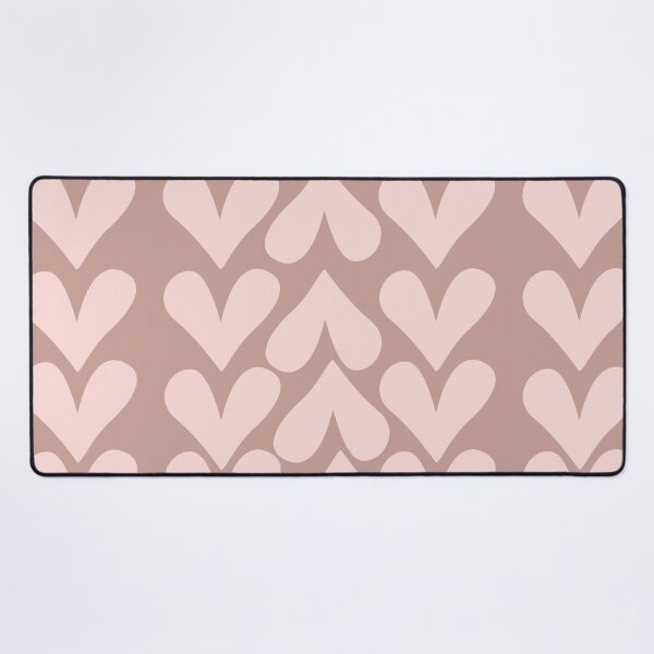Item preview, Aesthetic Cute Dusty Pink Heart Pattern designed and sold by ​Jyoti Digital Artist.