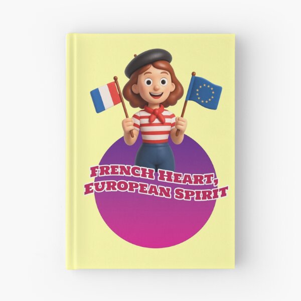 Item preview, French Heart European Spirit France Europe saying designed and sold by Mauswohn.