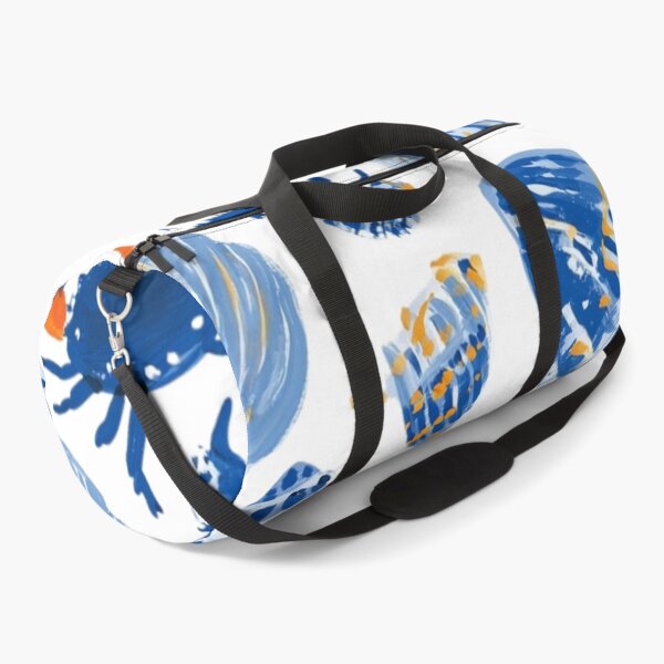 Item preview, Coastal Seashells & Lobsters Pattern | Blue Nautical Marine Life Illustration designed and sold by Ramona-Gliga.