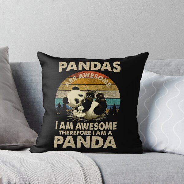 Item preview, Vintage Pandas Are Awesome Funny Quote Aesthetic designed and sold by spellmadebylee.