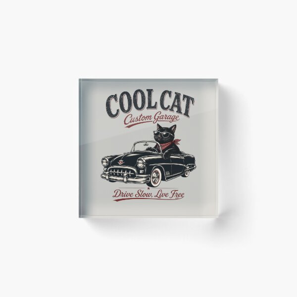 Item preview, Cool Cat Custom Garage designed and sold by lbl-shop.