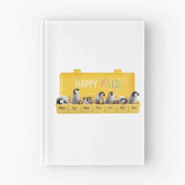 Item preview, Penguin happy pills medicine doctor doc cute kawaii funny adorable vet veterinarian designed and sold by CheeseBlueprint.