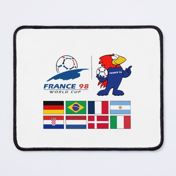 Item preview, Mascot Vintage Flags 1998 France Football designed and sold by Blazewyr80s.