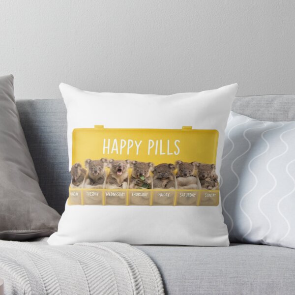 Item preview, Koala happy pills medicine doctor doc cute kawaii funny adorable vet veterinarian designed and sold by CheeseBlueprint.