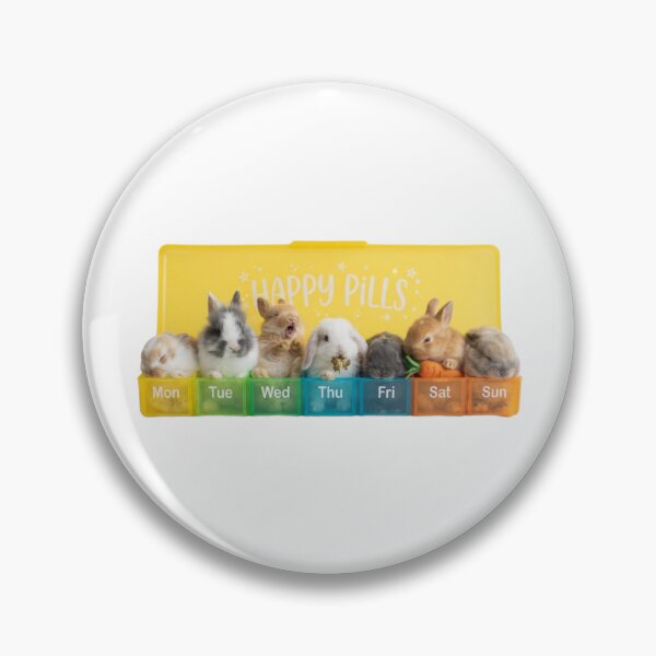 Item preview, Rabbit happy pills medicine doctor doc cute kawaii funny adorable vet veterinarian designed and sold by CheeseBlueprint.