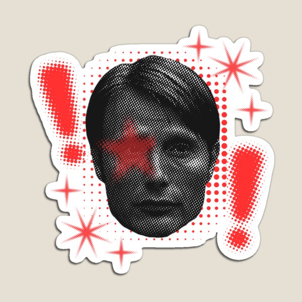 Item preview, hannibal lecter halftone special designed and sold by -eddiespaghetti.