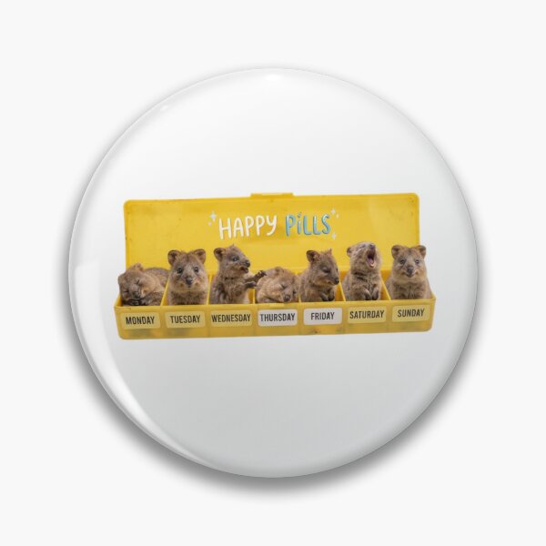 Item preview, Quokka happy pills medicine doctor doc cute kawaii funny adorable vet veterinarian designed and sold by CheeseBlueprint.