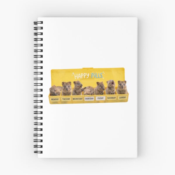 Item preview, Quokka happy pills medicine doctor doc cute kawaii funny adorable vet veterinarian designed and sold by CheeseBlueprint.