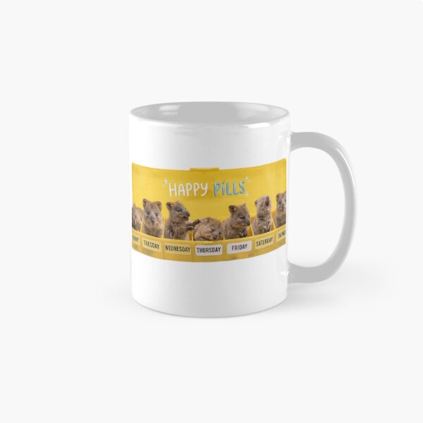 Item preview, Quokka happy pills medicine doctor doc cute kawaii funny adorable vet veterinarian designed and sold by CheeseBlueprint.