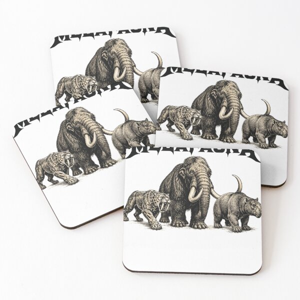 Item preview, MEGAFAUNA - Funny Prehistory Parody designed and sold by The Masked Designer.