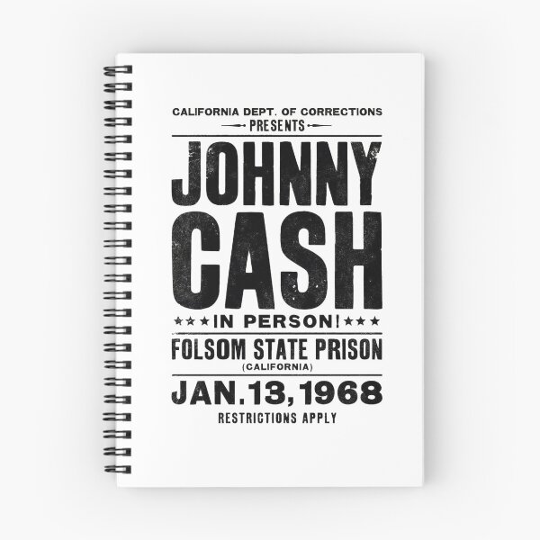 Item preview, Johnny Cash live at Folsom State Prison - Jan. 13, 1968 designed and sold by Primotees.