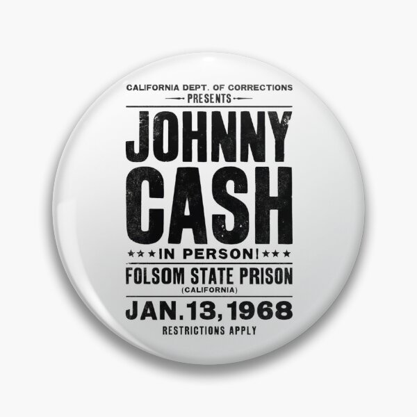 Item preview, Johnny Cash live at Folsom State Prison - Jan. 13, 1968 designed and sold by Primotees.