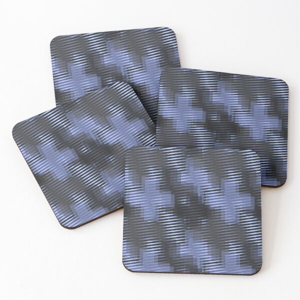 Item preview, Fuzzy Plusses (pattern) designed and sold by Cathedral of Curiosity.