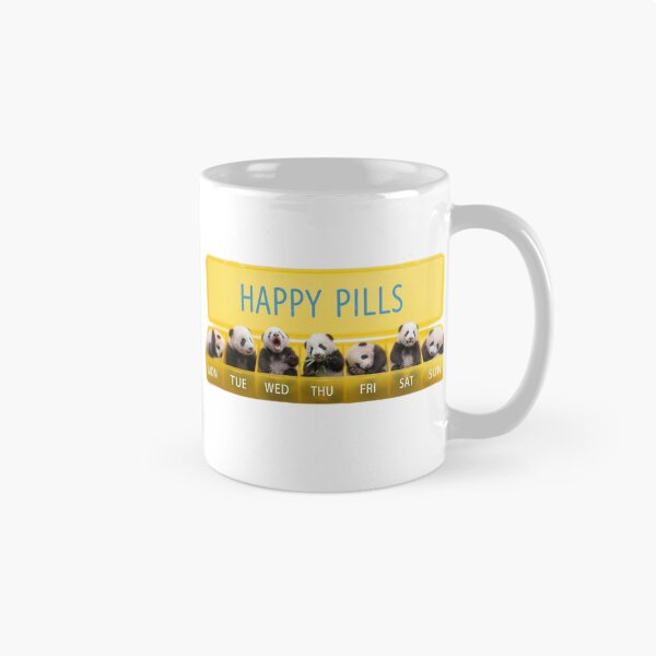 Item preview, Panda happy pills medicine doctor doc cute kawaii funny adorable vet veterinarian designed and sold by CheeseBlueprint.