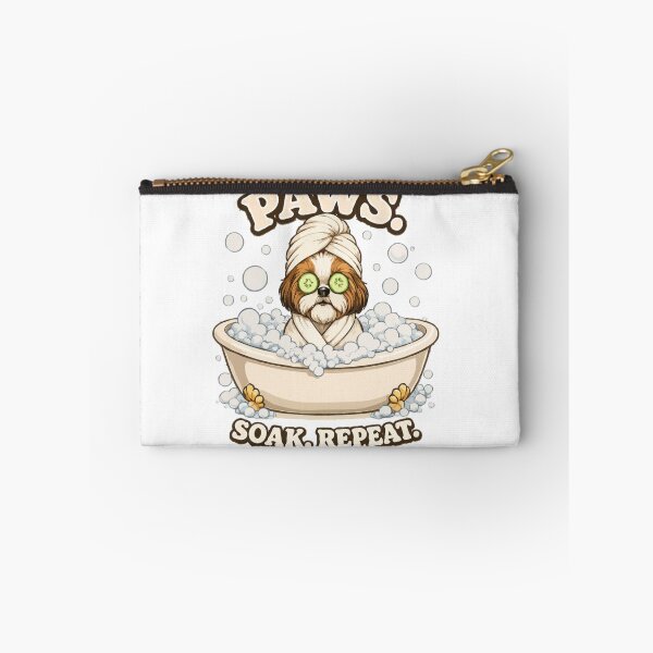 Item preview, Paws. Soak. Repeat. – Cute Shih Tzu Spa Day Bath Dog Design designed and sold by PawsAndPallette .