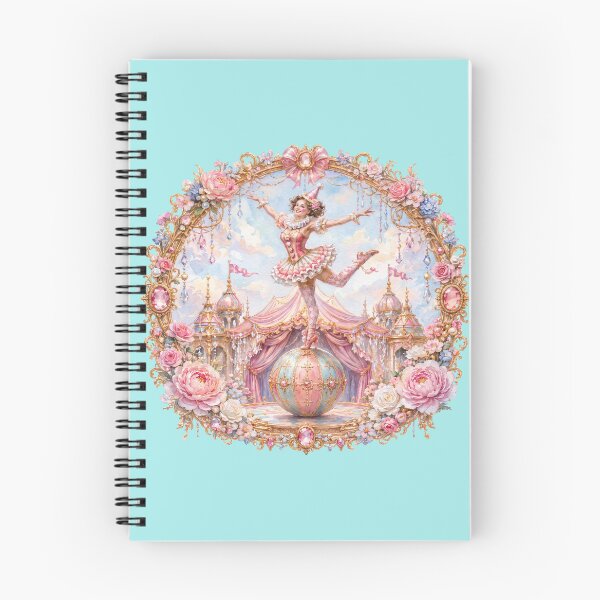 Item preview, Golden Circus Ball Acrobat in a Floral Fantasy Frame designed and sold by sunbowjp stadio.