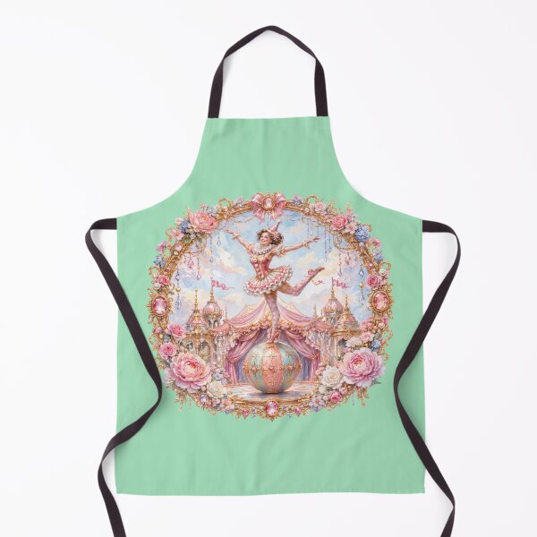 Item preview, Golden Circus Ball Acrobat in a Floral Fantasy Frame designed and sold by sunbowjp stadio.