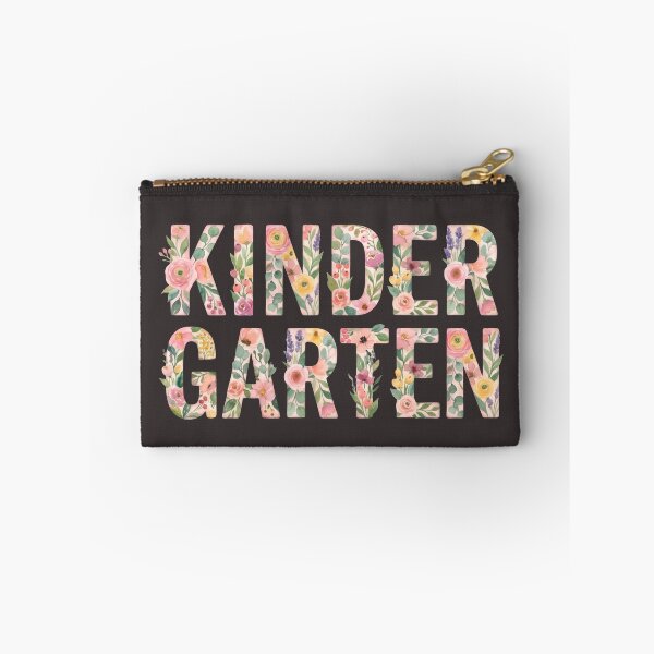 Item preview, Kinder Garten Floral Watercolor Teacher T-Shirt Cute Kindergarten Flowers Gift designed and sold by StickerNestYou.