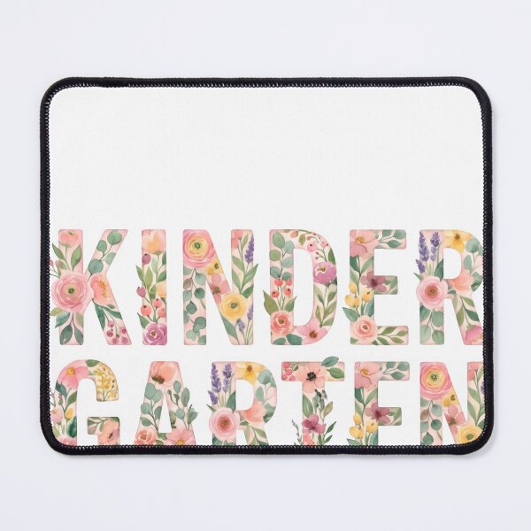 Item preview, Kinder Garten Floral Watercolor Teacher T-Shirt Cute Kindergarten Flowers Gift designed and sold by StickerNestYou.