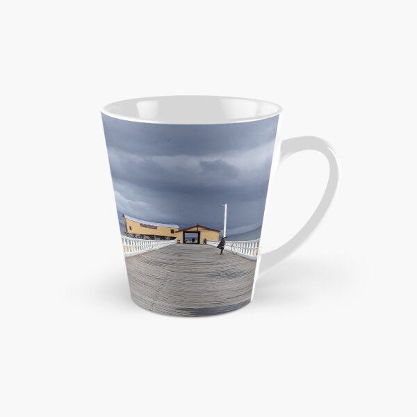 Item preview, Storm over Queenscliff Pier designed and sold by Yolanda Caporn Art.
