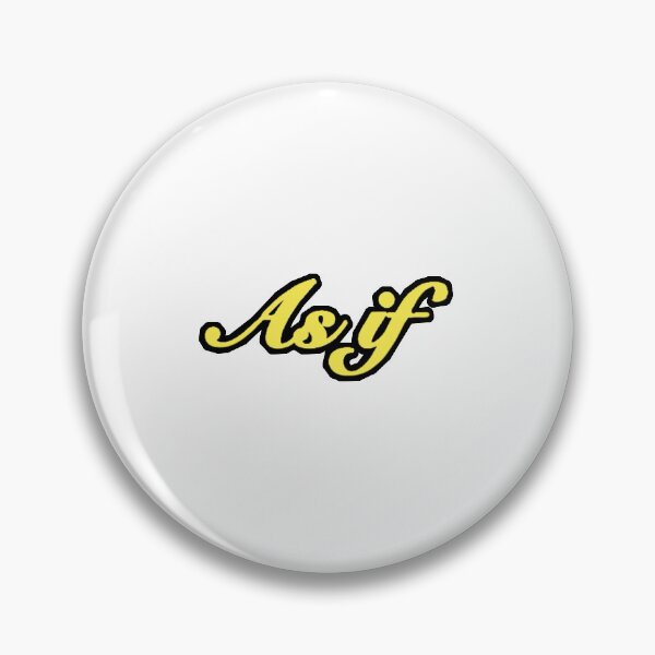 Item preview, As If - yellow type design designed and sold by juliagz.