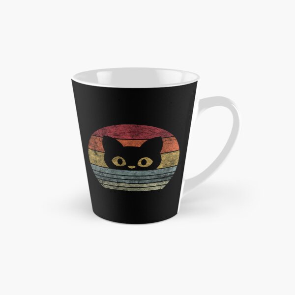 Item preview, Vintage Sunset Cat Silhouette Retro Aesthetic designed and sold by spellmadebylee.