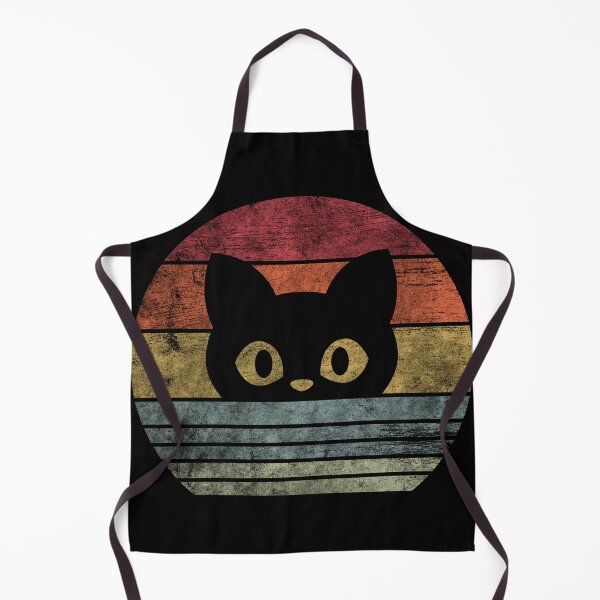 Item preview, Vintage Sunset Cat Silhouette Retro Aesthetic designed and sold by spellmadebylee.