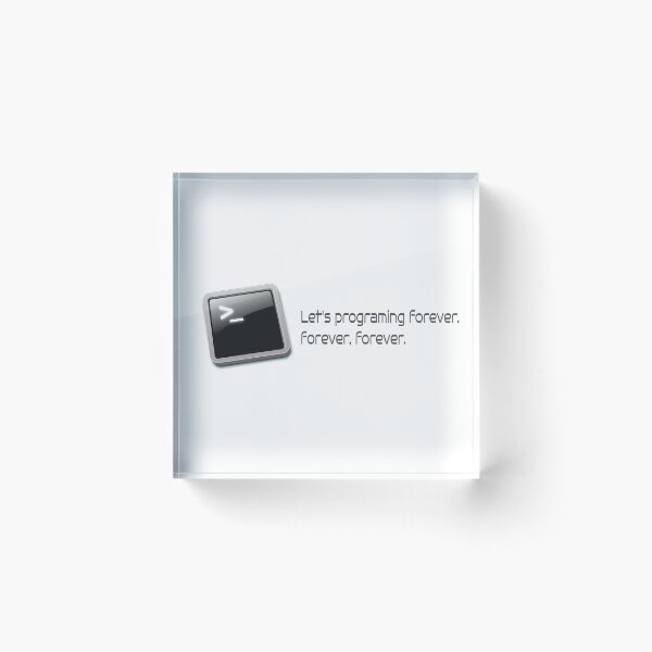 Artikelvorschau, Programmieren für immer entworfen und verkauft von Ctrl+Alt+Store.