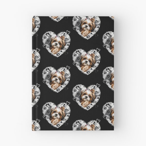 Item preview, Shih Tzu Heart – Cute Dog Lover Paw Print Design designed and sold by PawsAndPallette .