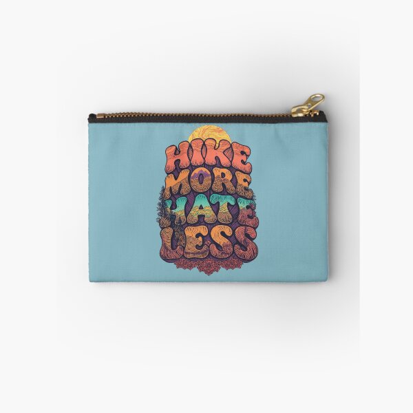 Item preview, Hike More Hate Less Retro 70s Poster  designed and sold by Skyrocketz.