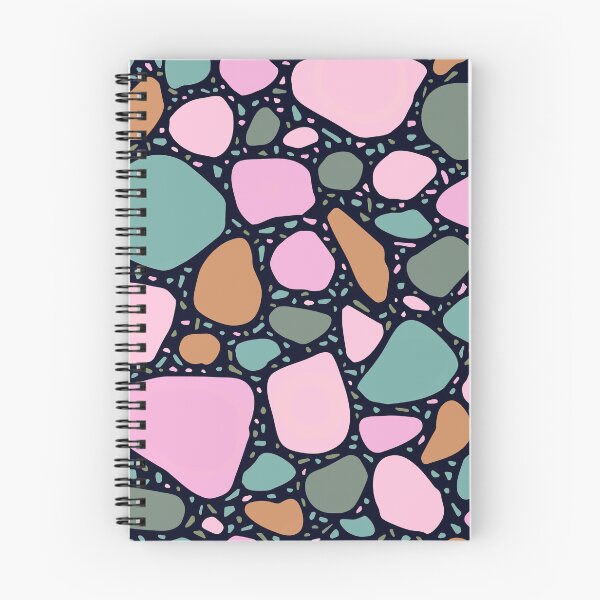 Item preview, Pink, Seafoam Green, And Earth Tone Terrazzo Pattern designed and sold by DEC02.