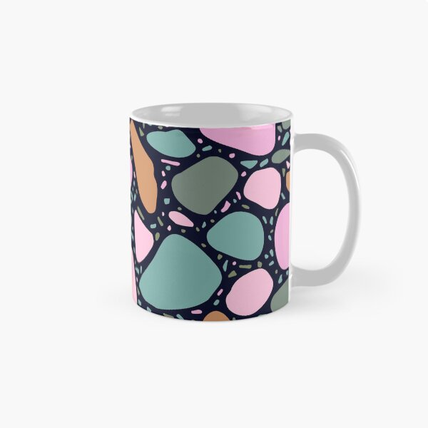 Item preview, Pink, Seafoam Green, And Earth Tone Terrazzo Pattern designed and sold by DEC02.