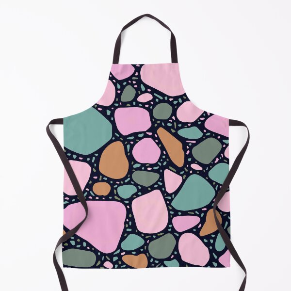 Item preview, Pink, Seafoam Green, And Earth Tone Terrazzo Pattern designed and sold by DEC02.