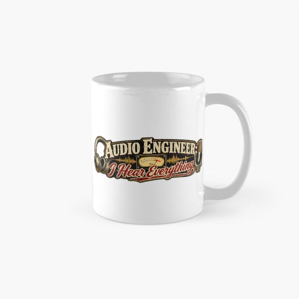 Item preview, Audio Engineer I Hear Everything - Vintage Sound Tech designed and sold by graphic-genie.