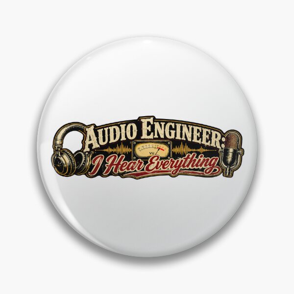 Item preview, Audio Engineer I Hear Everything - Vintage Sound Tech designed and sold by graphic-genie.