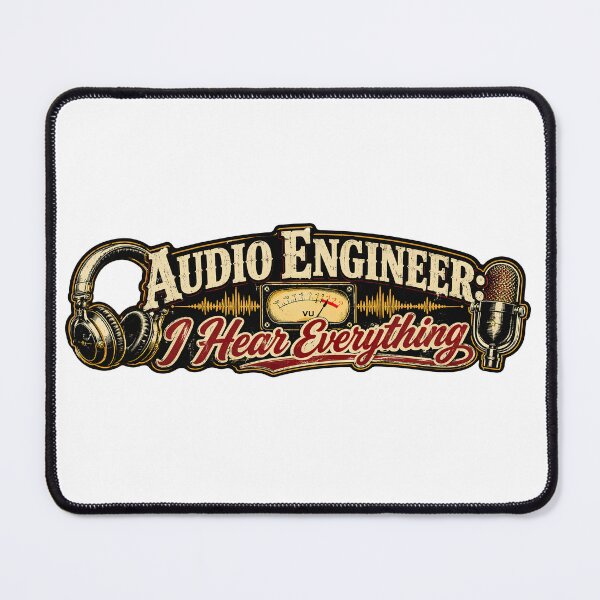 Item preview, Audio Engineer I Hear Everything - Vintage Sound Tech designed and sold by graphic-genie.