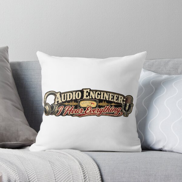 Item preview, Audio Engineer I Hear Everything - Vintage Sound Tech designed and sold by graphic-genie.