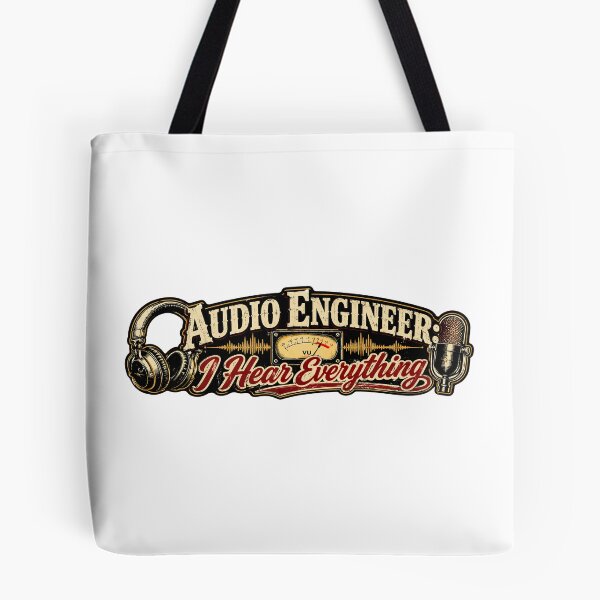 Item preview, Audio Engineer I Hear Everything - Vintage Sound Tech designed and sold by graphic-genie.