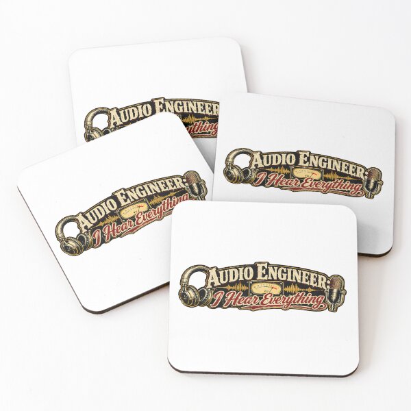 Item preview, Audio Engineer I Hear Everything - Vintage Sound Tech designed and sold by graphic-genie.